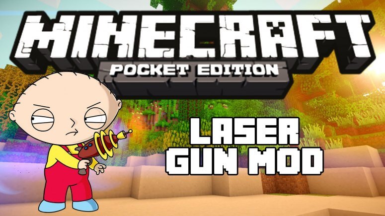 Laser Gun - мод на лазерные пушки