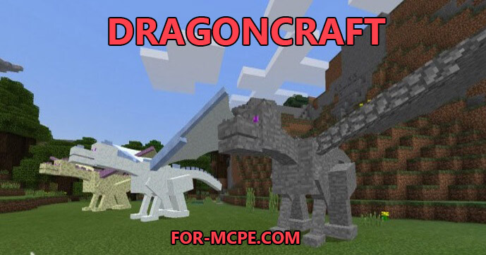DRAGONCRAFT - мод на драконов