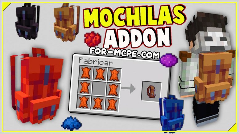 Мод на рюкзаки - Backpacks 1.16, 1.15, 1.14