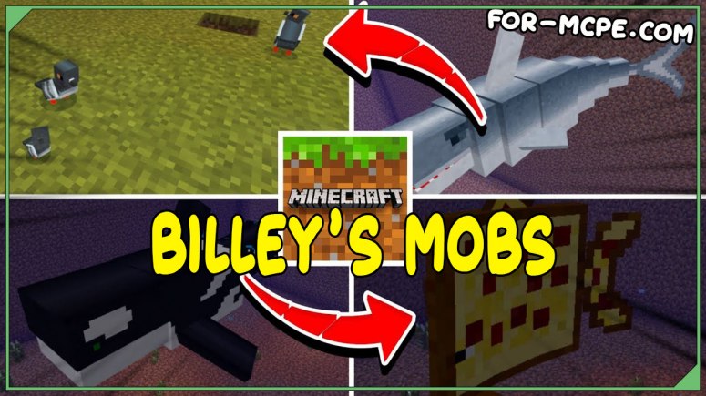 Мод на мобов - Billey’s Mobs 1.16, 1.15, 1.14
