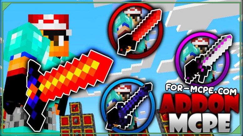 MoSwords Craft - мод на новые мечи 1.16, 1.15, 1.14